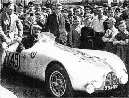 Jean Trevoux i Marcel Lesurque – Simca Gordini TMM.
